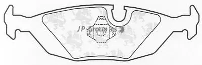 Комплект тормозных колодок, дисковый тормоз QH JP GROUP купить