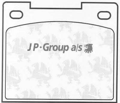 Комплект тормозных колодок, дисковый тормоз QH JP GROUP купить