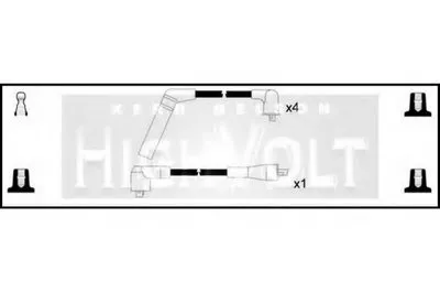 Комплект проводов зажигания HighVolt STANDARD купить