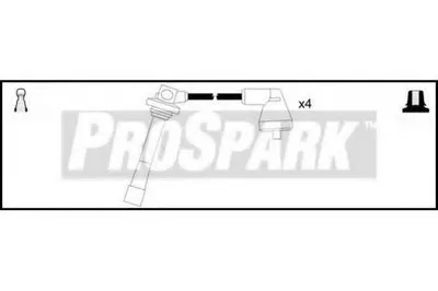 Комплект проводов зажигания ProSpark STANDARD купить