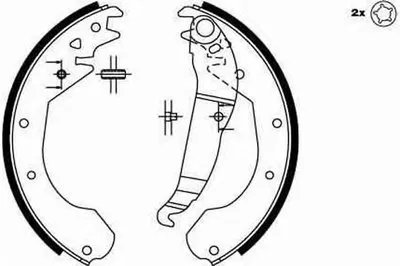 Комплект тормозных колодок GIRLING купить
