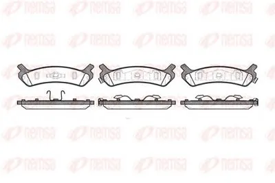 Комплект тормозных колодок, дисковый тормоз KAWE купить