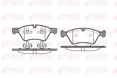 Комплект тормозных колодок, дисковый тормоз KAWE купить