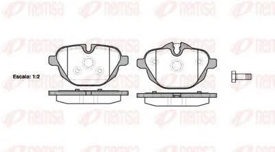 Комплект тормозных колодок, дисковый тормоз KAWE купить