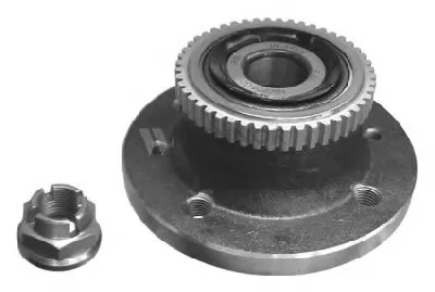 Комплект подшипника ступицы колеса KAWE купить