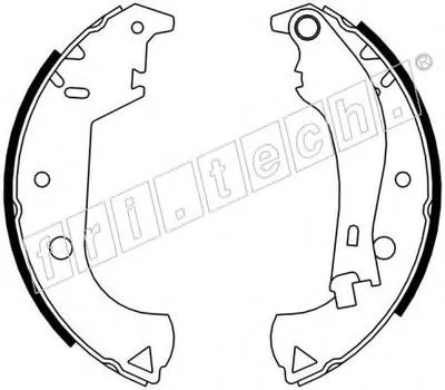 Комплект тормозных колодок fri.tech. купить