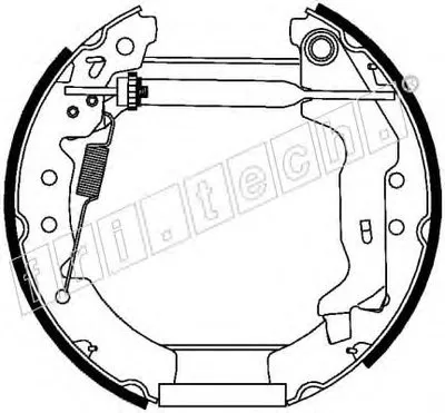 Комплект тормозных колодок FAST KIT fri.tech. купить