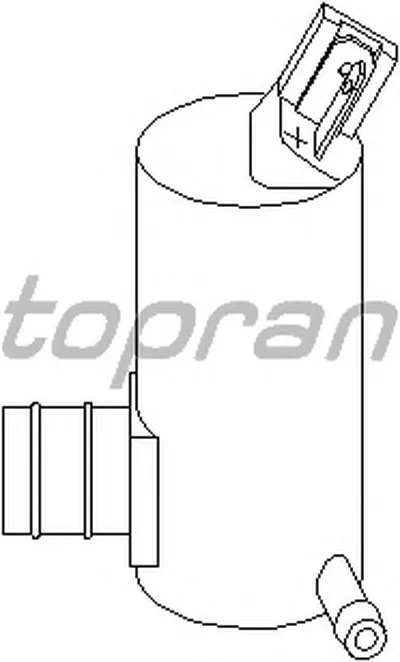 Водяной насос, система очистки окон TOPRAN купить