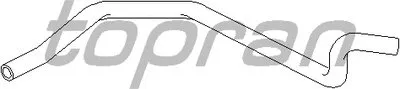 Шланг радиатора TOPRAN купить