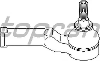 Наконечник поперечной рулевой тяги TOPRAN купить