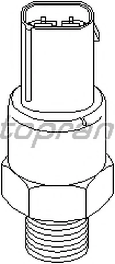 Термовыключатель, вентилятор радиатора TOPRAN купить