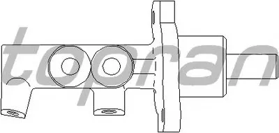 целиндер ручного тормоза TOPRAN купить