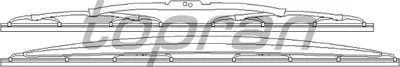 Щетка стеклоочистителя TOPRAN купить
