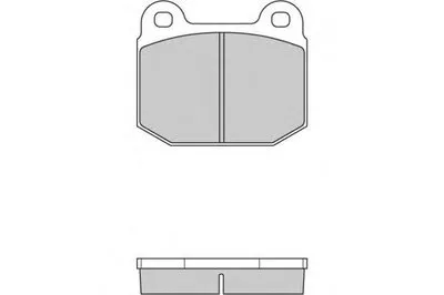 Комплект тормозных колодок, дисковый тормоз E.T.F. купить
