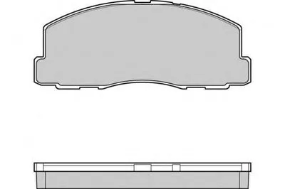 Комплект тормозных колодок, дисковый тормоз E.T.F. купить