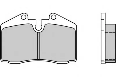 Комплект тормозных колодок, дисковый тормоз E.T.F. купить