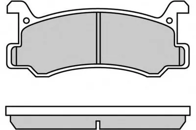 Комплект тормозных колодок, дисковый тормоз E.T.F. купить