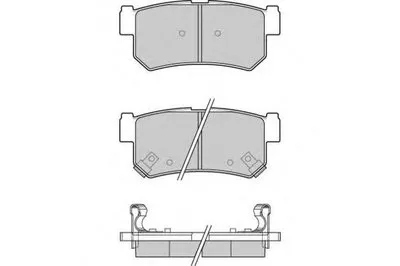 Комплект тормозных колодок, дисковый тормоз E.T.F. купить