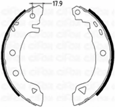 Комплект тормозных колодок CIFAM купить