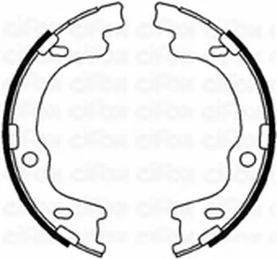Комплект тормозных колодок, стояночная тормозная система CIFAM купить