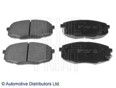 Комплект тормозных колодок, дисковый тормоз BLUE PRINT купить