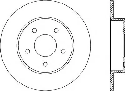 Тормозной диск ADAPTIVE OPEN PARTS купить