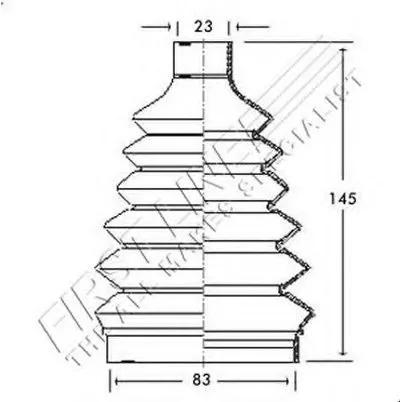 Пыльник, приводной вал FIRST LINE купить