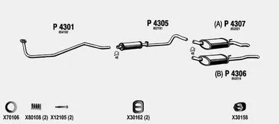 Система выпуска ОГ FENNO купить