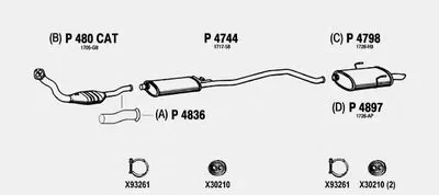 Система выпуска ОГ FENNO купить