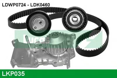 Водяной насос + комплект зубчатого ремня LUCAS ENGINE DRIVE купить