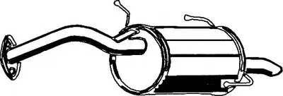 Глушитель выхлопных газов конечный ASMET купить