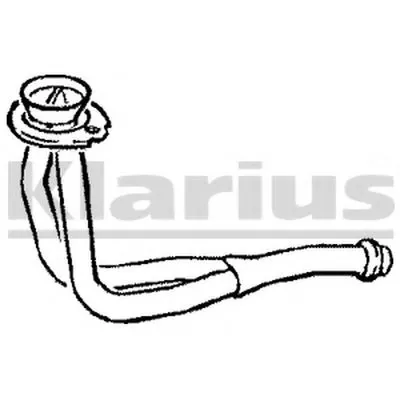 Труба выхлопного газа KLARIUS купить