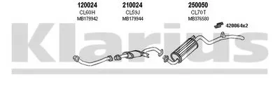 Система выпуска ОГ KLARIUS купить