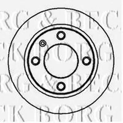 Тормозной диск BORG & BECK купить