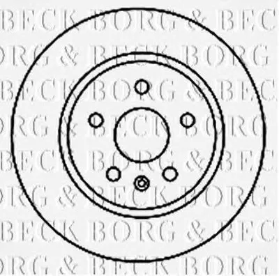 Тормозной диск BORG & BECK купить