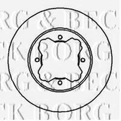 Тормозной диск BORG & BECK купить