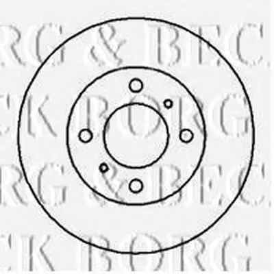 Тормозной диск BORG & BECK купить