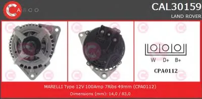 Генератор BRAND NEW SERIES CASCO купить