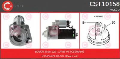 Стартер BRAND NEW SERIES CASCO купить