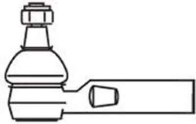 Наконечник поперечной рулевой тяги FRAP купить