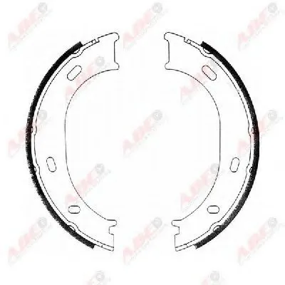 Комплект тормозных колодок, стояночная тормозная система ABE купить