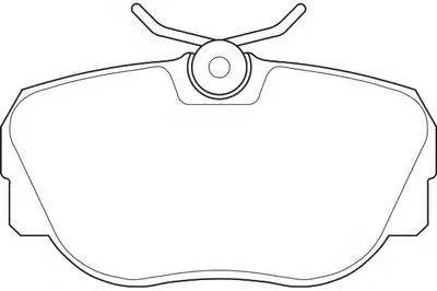 Комплект тормозных колодок, дисковый тормоз WAGNER купить