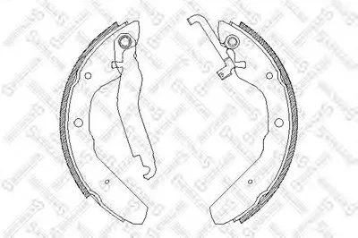 Комплект тормозных колодок STELLOX купить