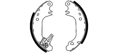 Комплект тормозных колодок HELLA PAGID купить