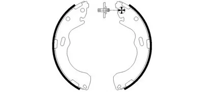 Комплект тормозных колодок HELLA PAGID купить
