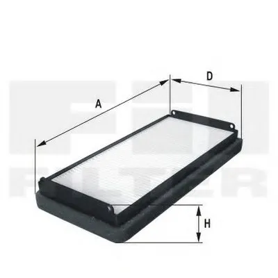 Фильтр, воздух во внутренном пространстве FIL FILTER купить