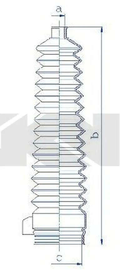 Пыльник, рулевое управление SPIDAN купить