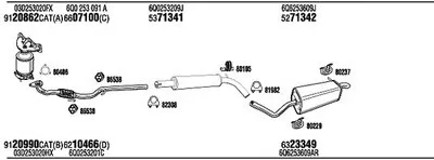 Система выпуска ОГ WALKER купить