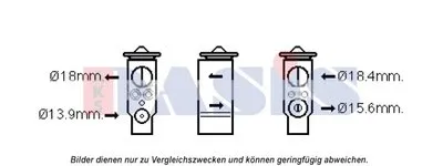 Расширительный клапан, кондиционер AKS DASIS купить