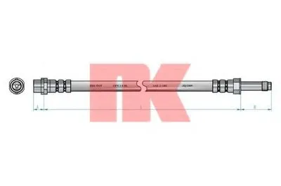 Тормозной шланг NK купить